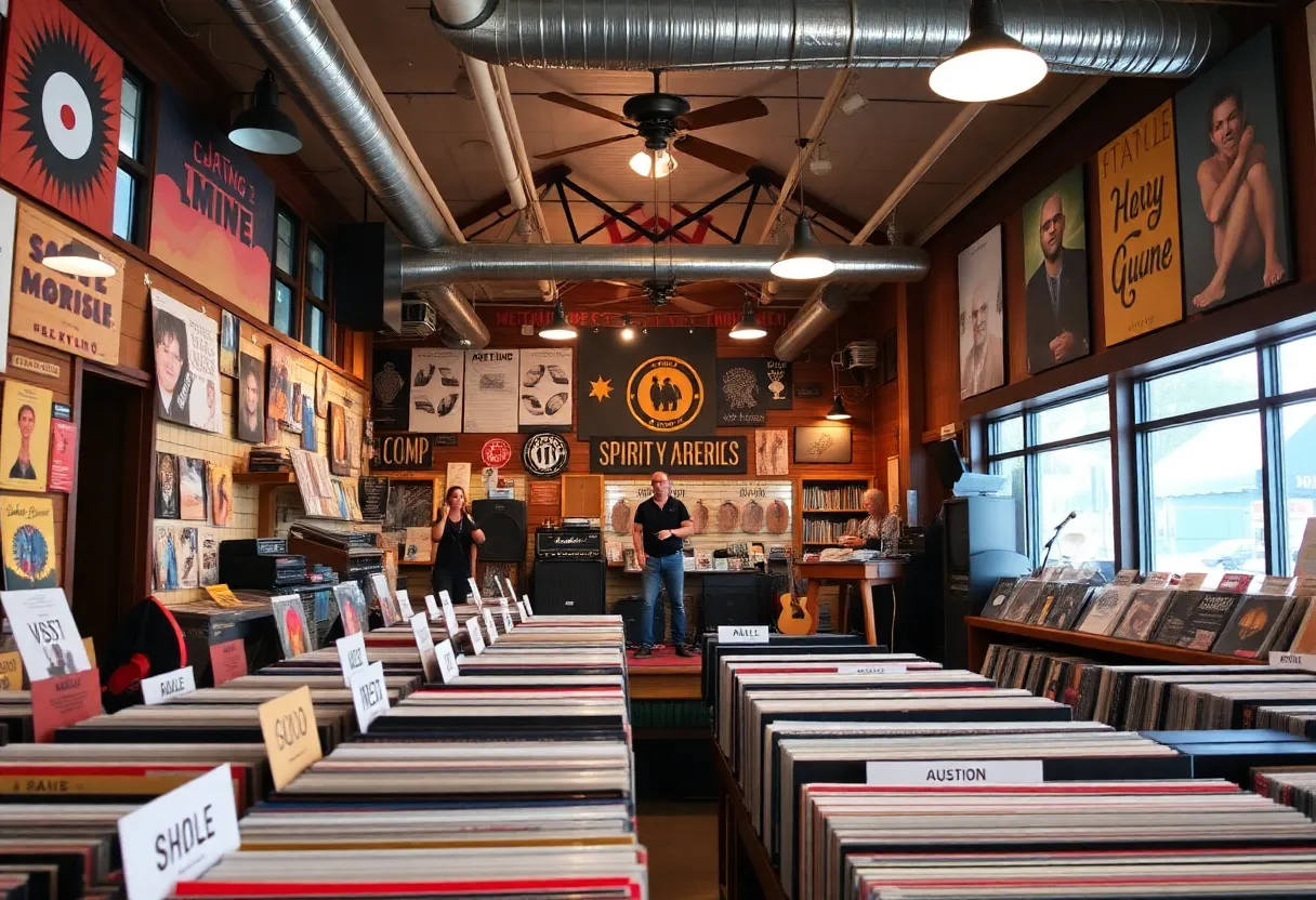 Waterloo Records Interior