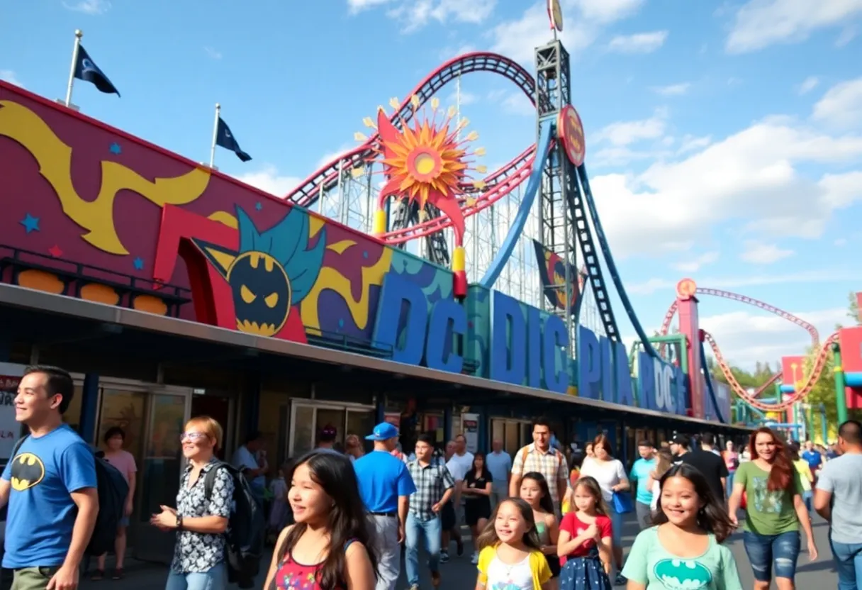 DC Universe Expansion at Six Flags Fiesta Texas