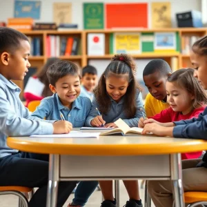 Students learning in a South San Antonio classroom