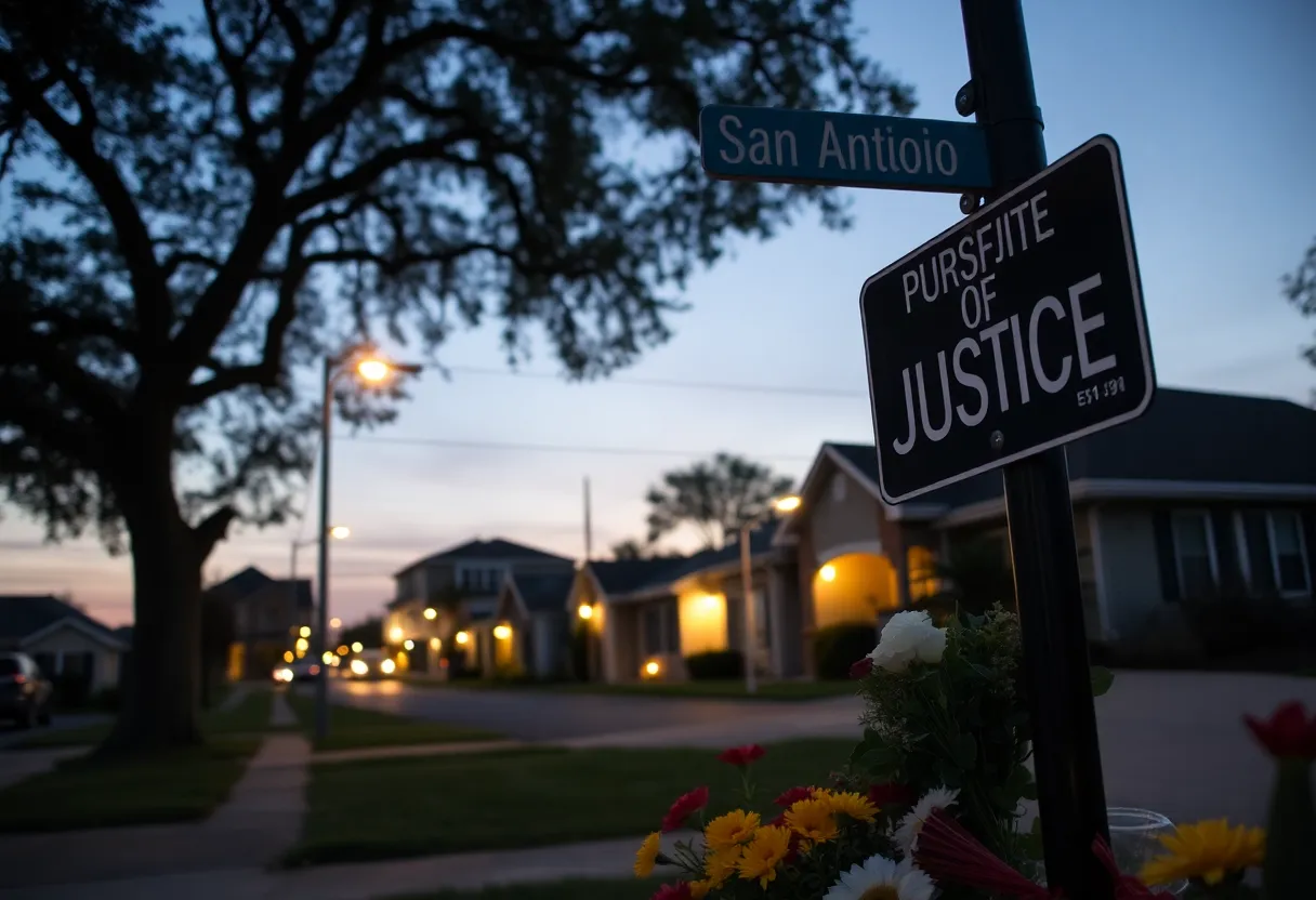 Community memorial for unsolved murder case in San Antonio