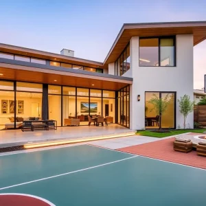 Exterior view of HGTV's Smart Home 2025 in San Antonio
