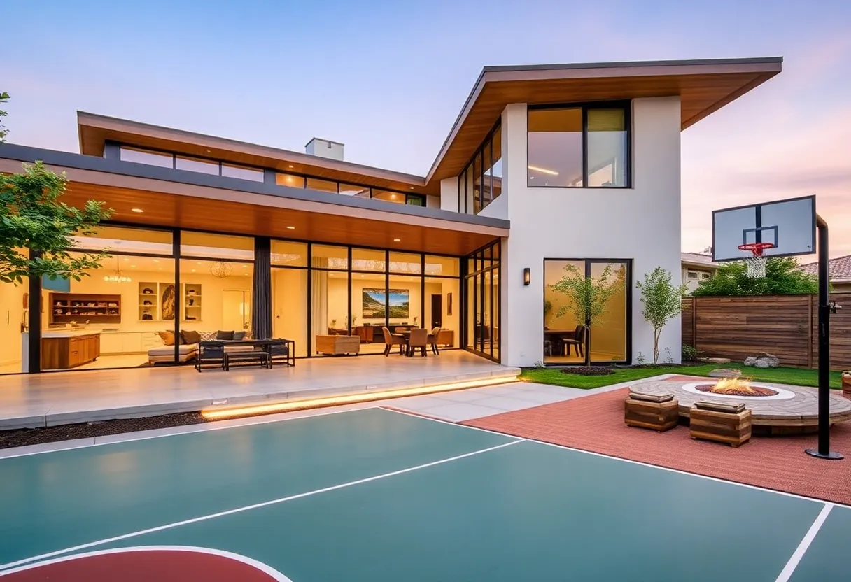 Exterior view of HGTV's Smart Home 2025 in San Antonio