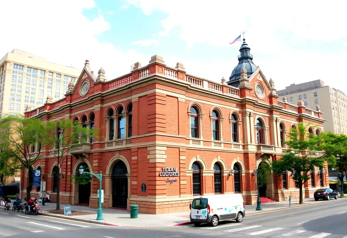 Historic Institute of Texan Cultures building in San Antonio