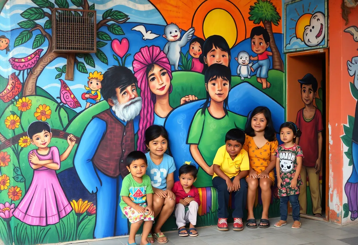 Community tribute to artist Joe Villarreal