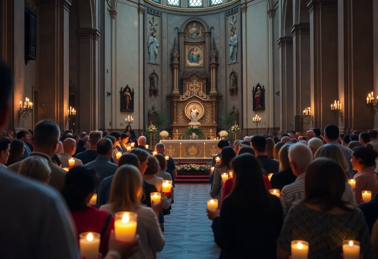 Community memorial gathering for Pope Francis in San Antonio