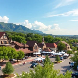 Scenic view of New Braunfels, Texas