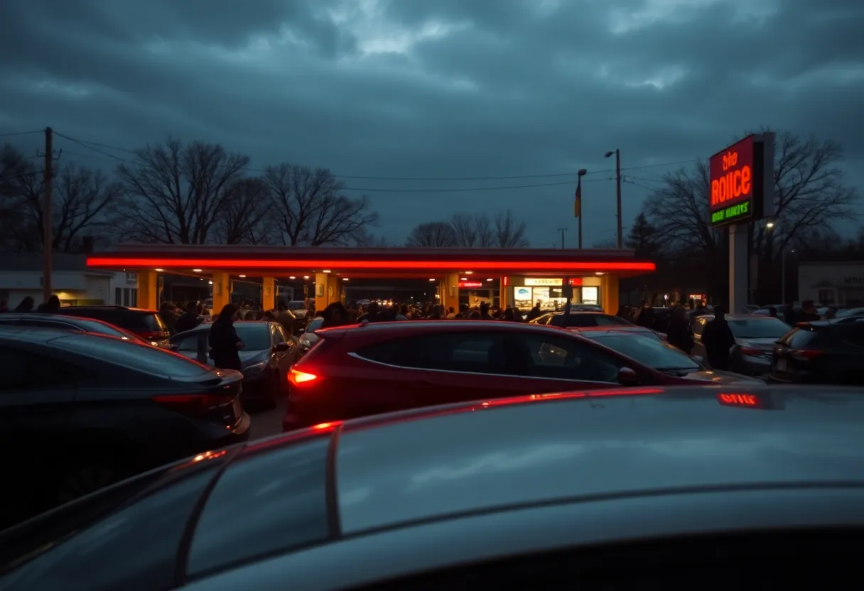 Car wash in San Antonio, representing a tragic incident.