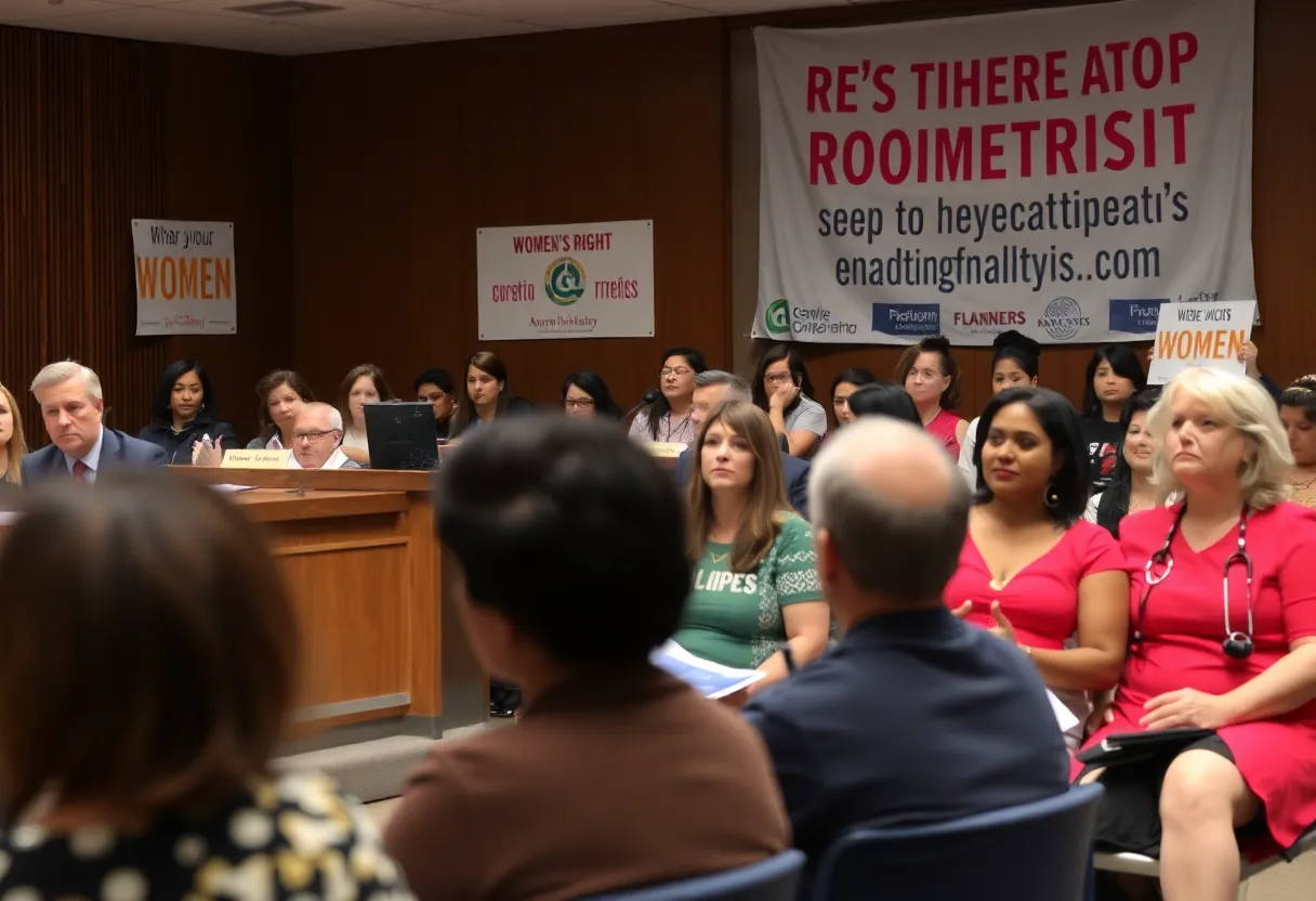 San Antonio City Council meeting focused on reproductive health funding.