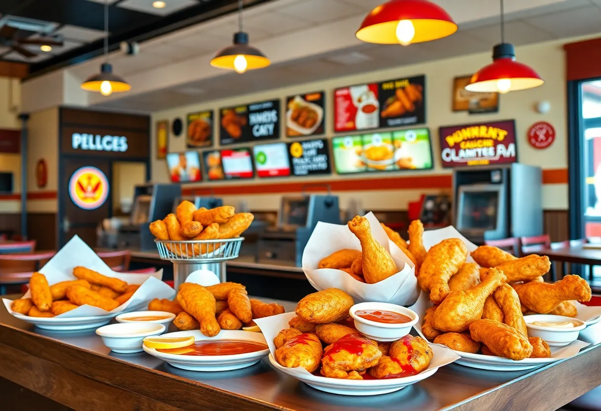 New Slim Chickens restaurant serving delicious chicken dishes