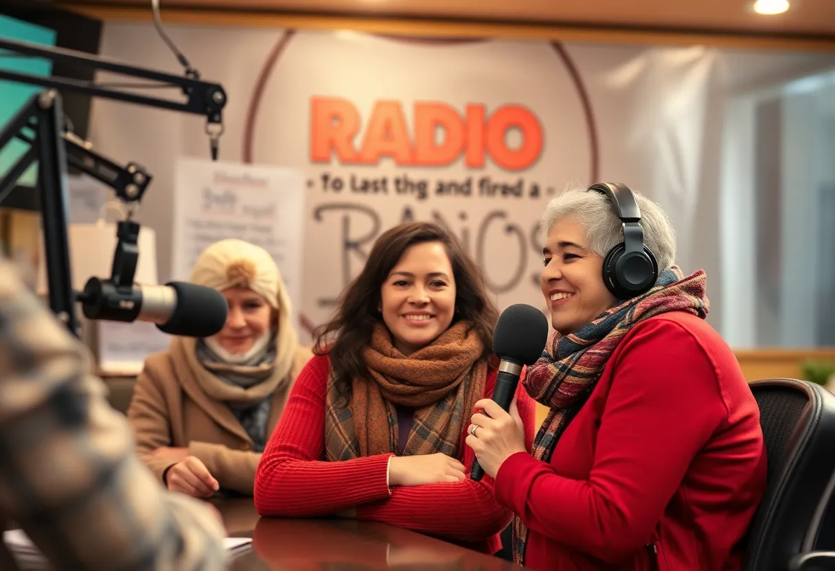 Supportive community image related to the Erik & Jenny radio show postponement