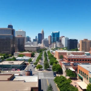 Cityscape of Fort Worth, Texas, highlighting urban growth.