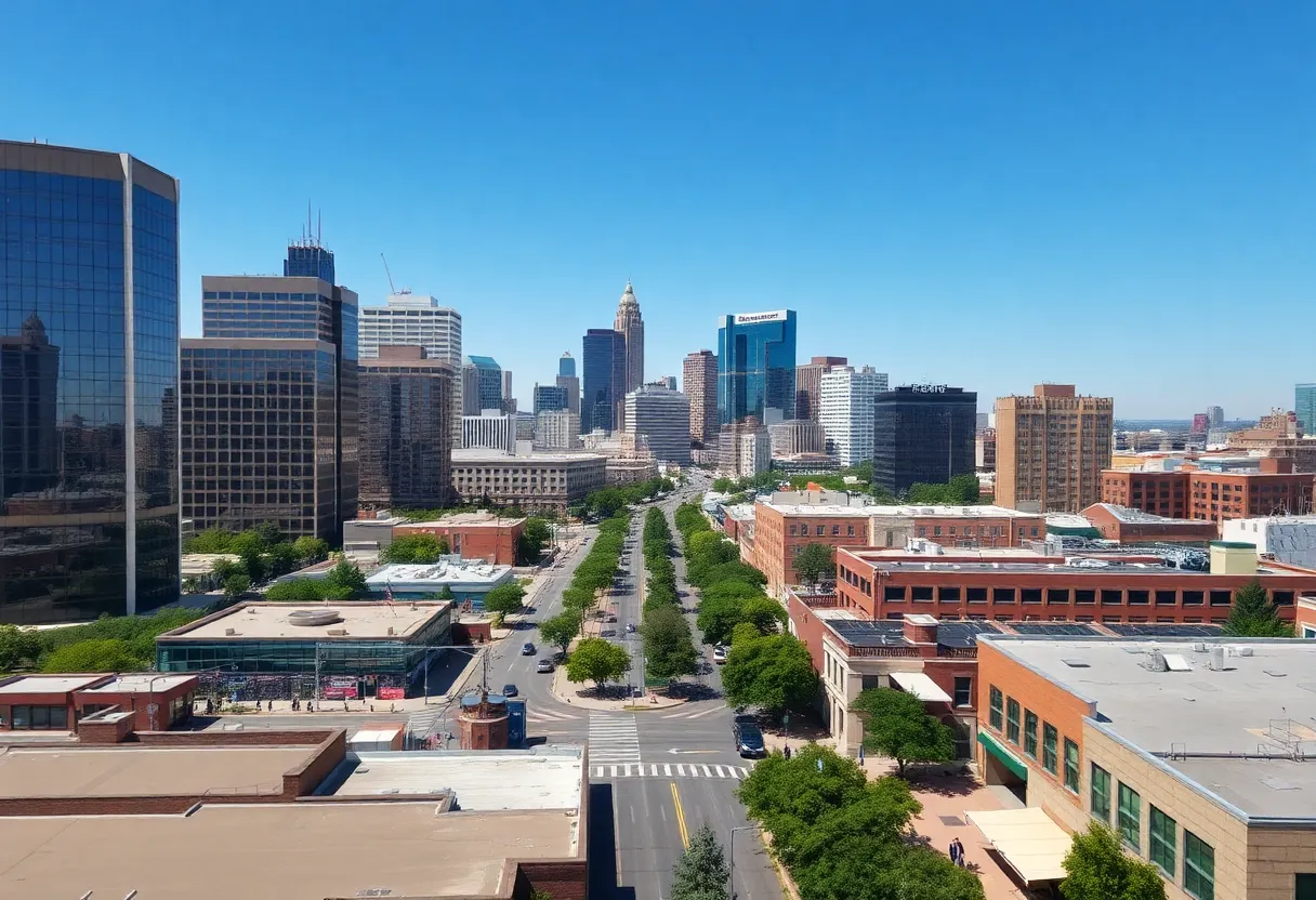 Cityscape of Fort Worth, Texas, highlighting urban growth.