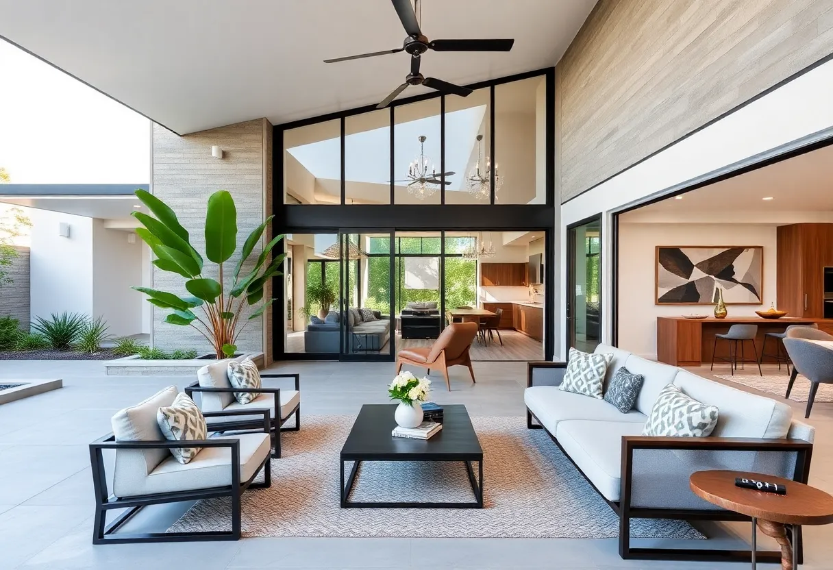 HGTV Smart Home showcasing modern design in San Antonio