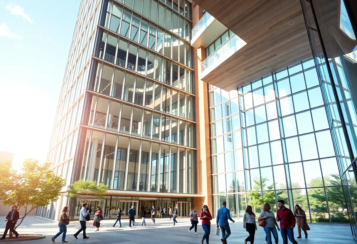 Mulva Hall Rendering