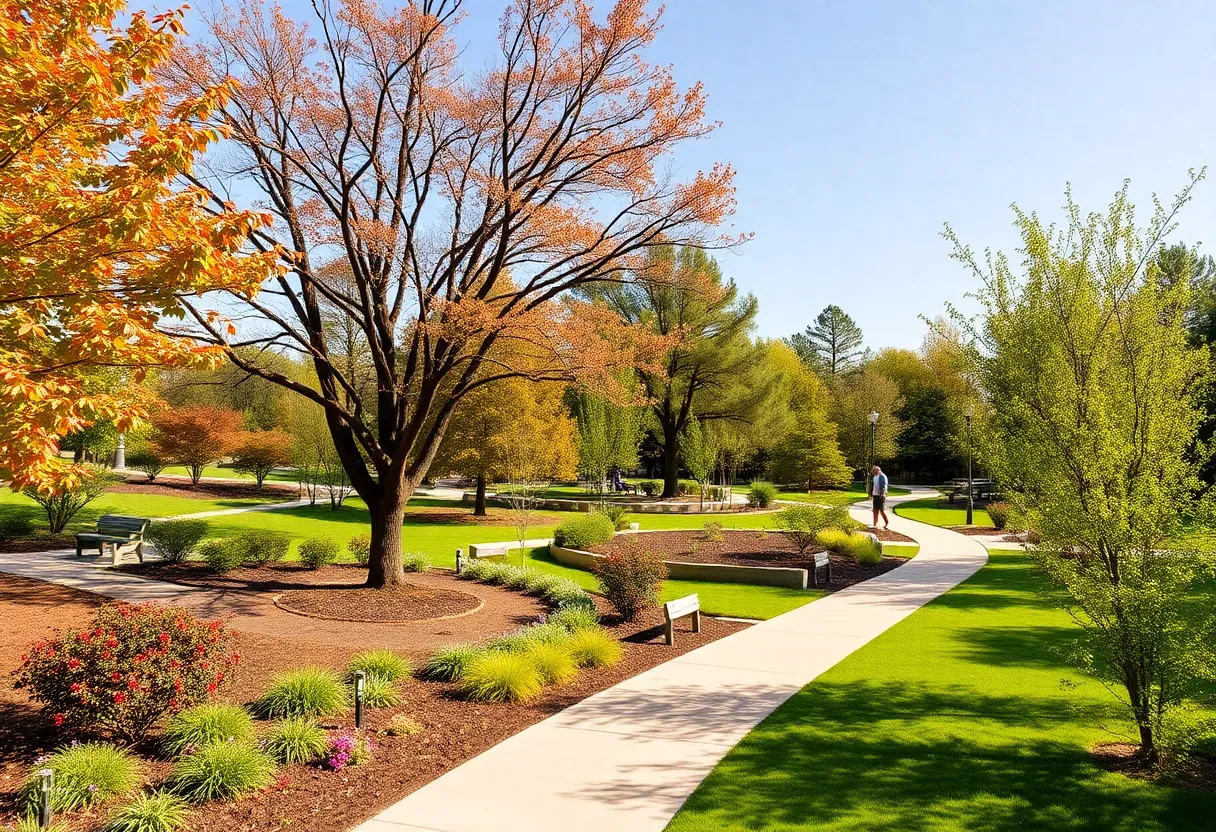 Design concept for the San Antonio Arboretum