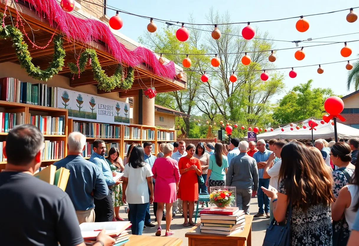 Celebration at San Antonio Central Library for its 30th anniversary