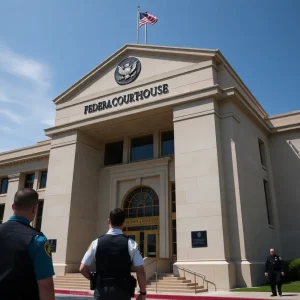 Federal courthouse in San Antonio with ICE enforcement activities
