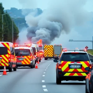 Emergency response at San Antonio vehicle crash