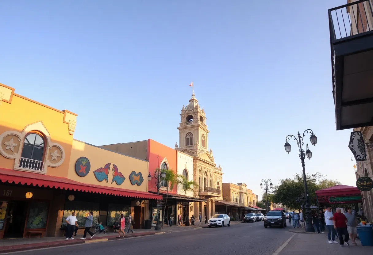Vibrant cultural scene in San Antonio, Texas