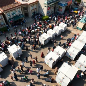 Voters engaged in the elections process in San Antonio