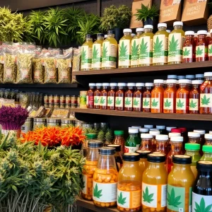 Texas Hemp Store Display