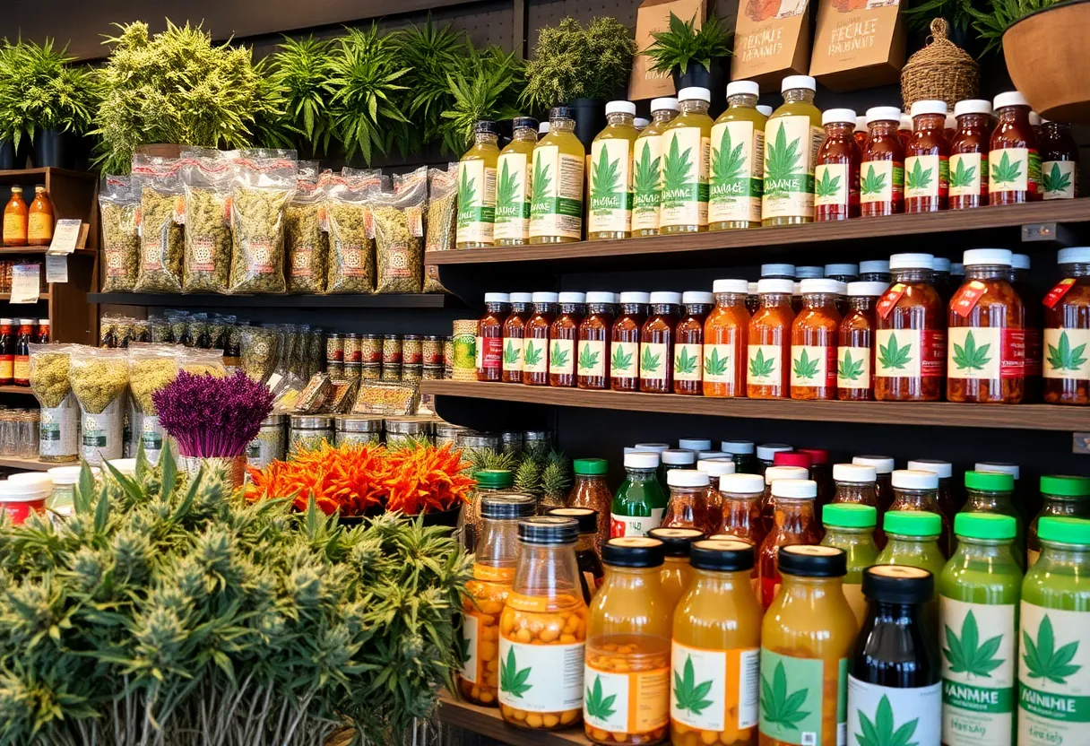 Texas Hemp Store Display