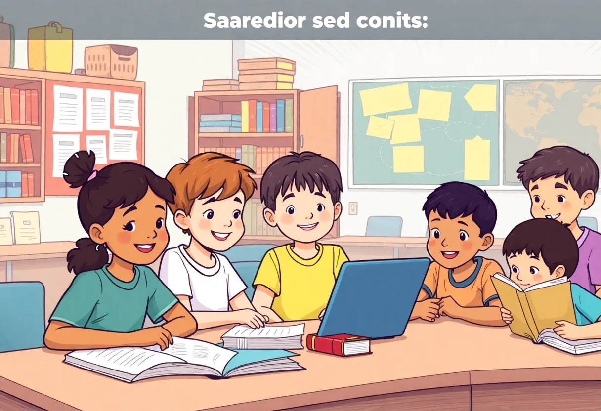 Children in a classroom representing educational choice