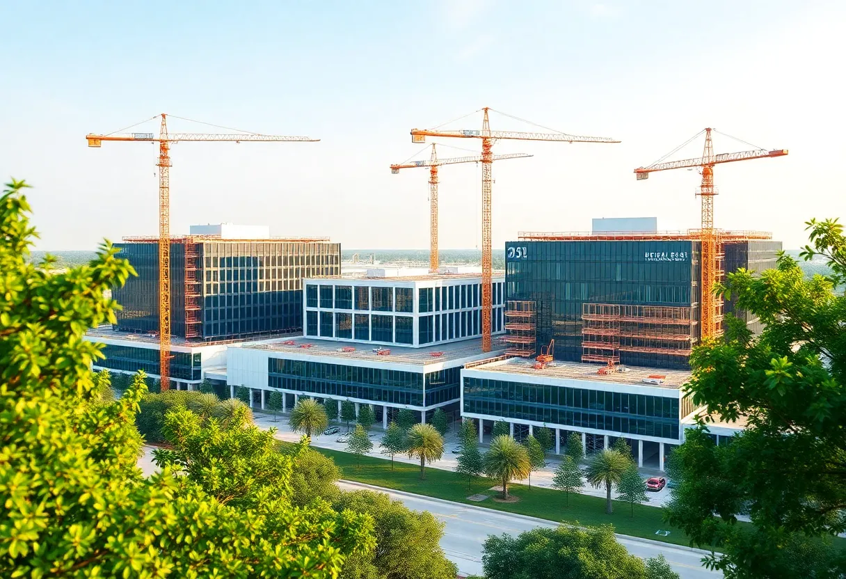 The Brickyard Business Park Construction