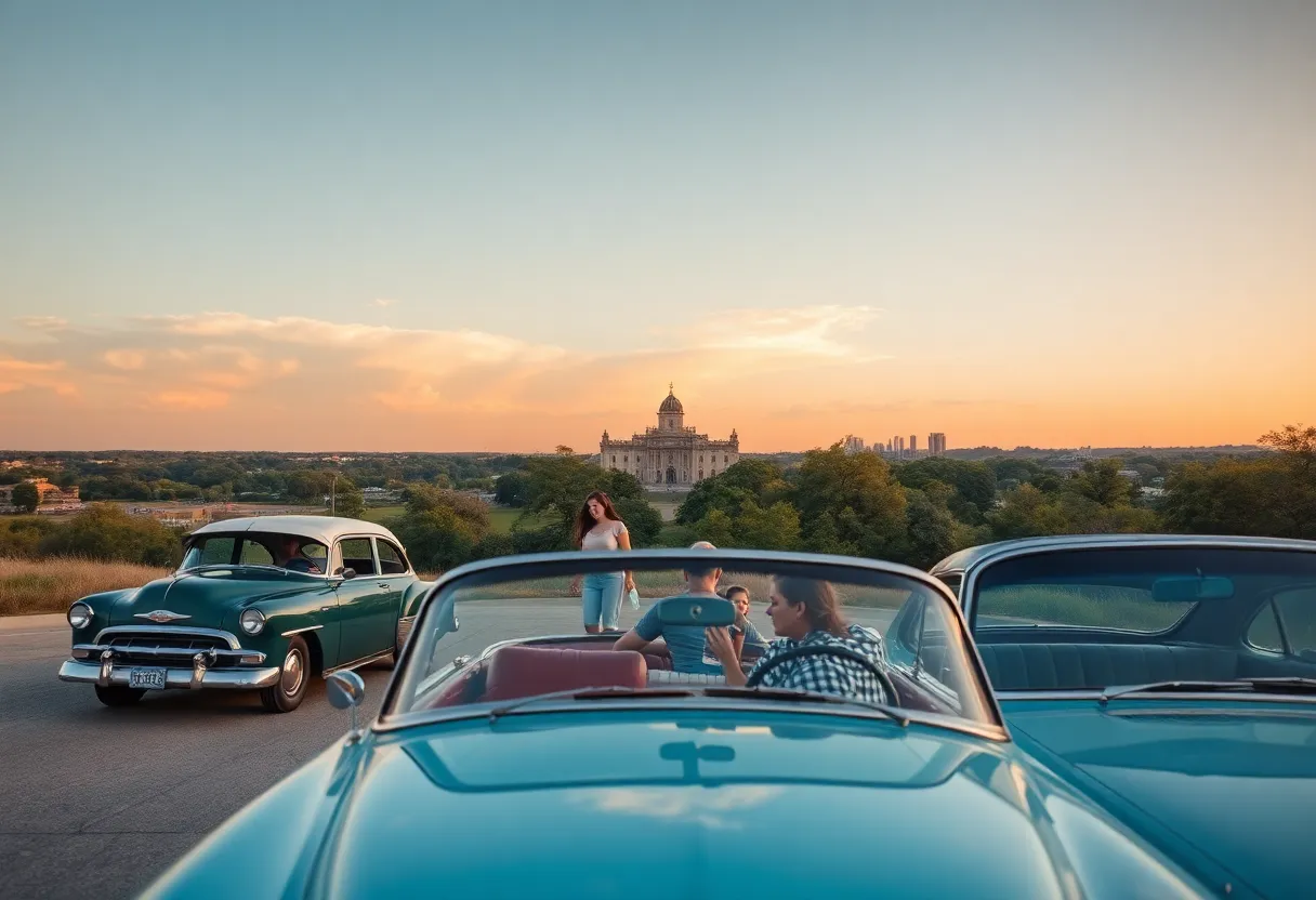 A tribute landscape representing the life of Donald Goodrich