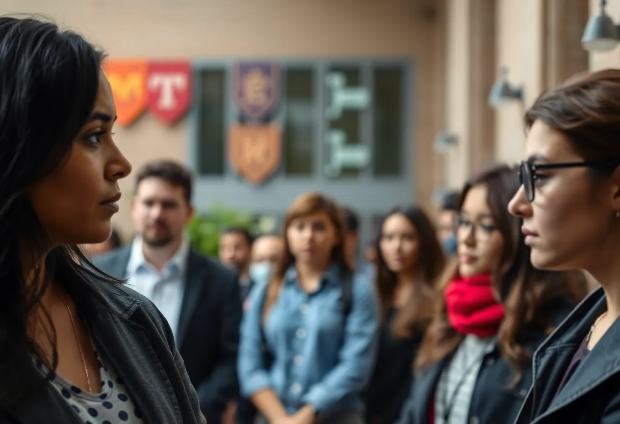 University community expressing concern regarding child safety issues