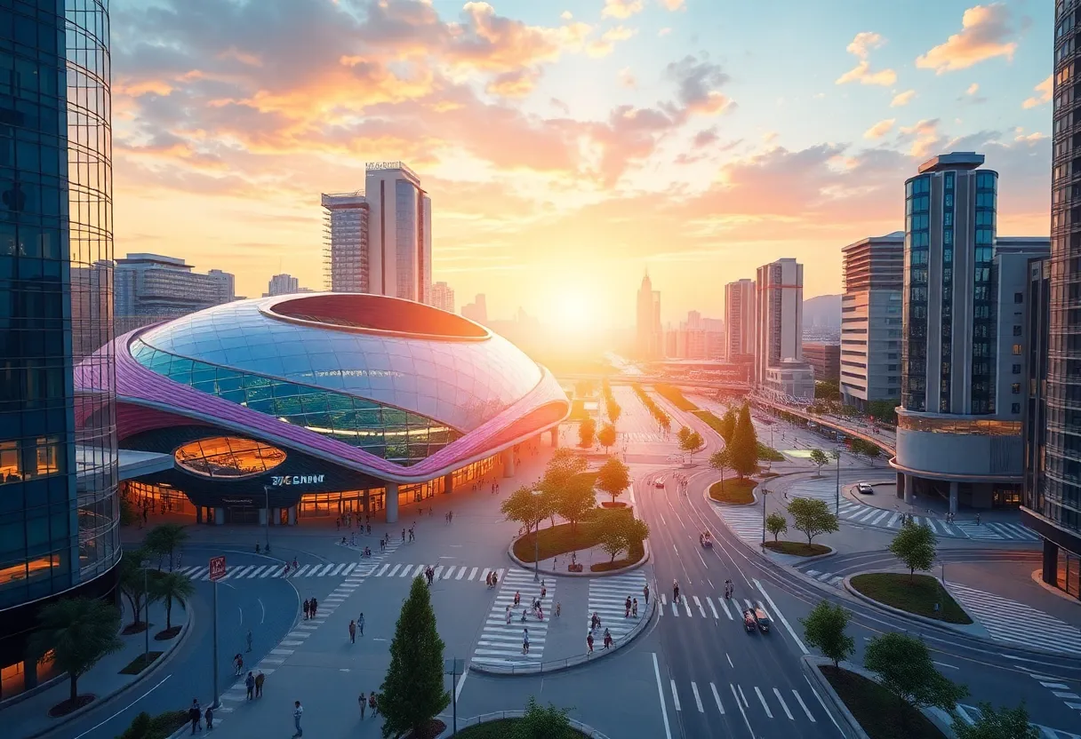 Conceptual image of the new Project Marvel Sports Complex in San Antonio