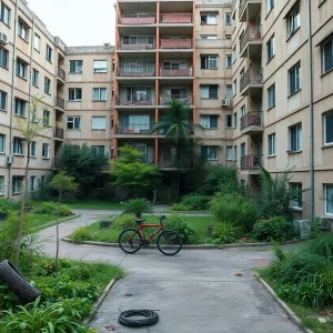 Deteriorating conditions at The Riley Apartments in San Antonio