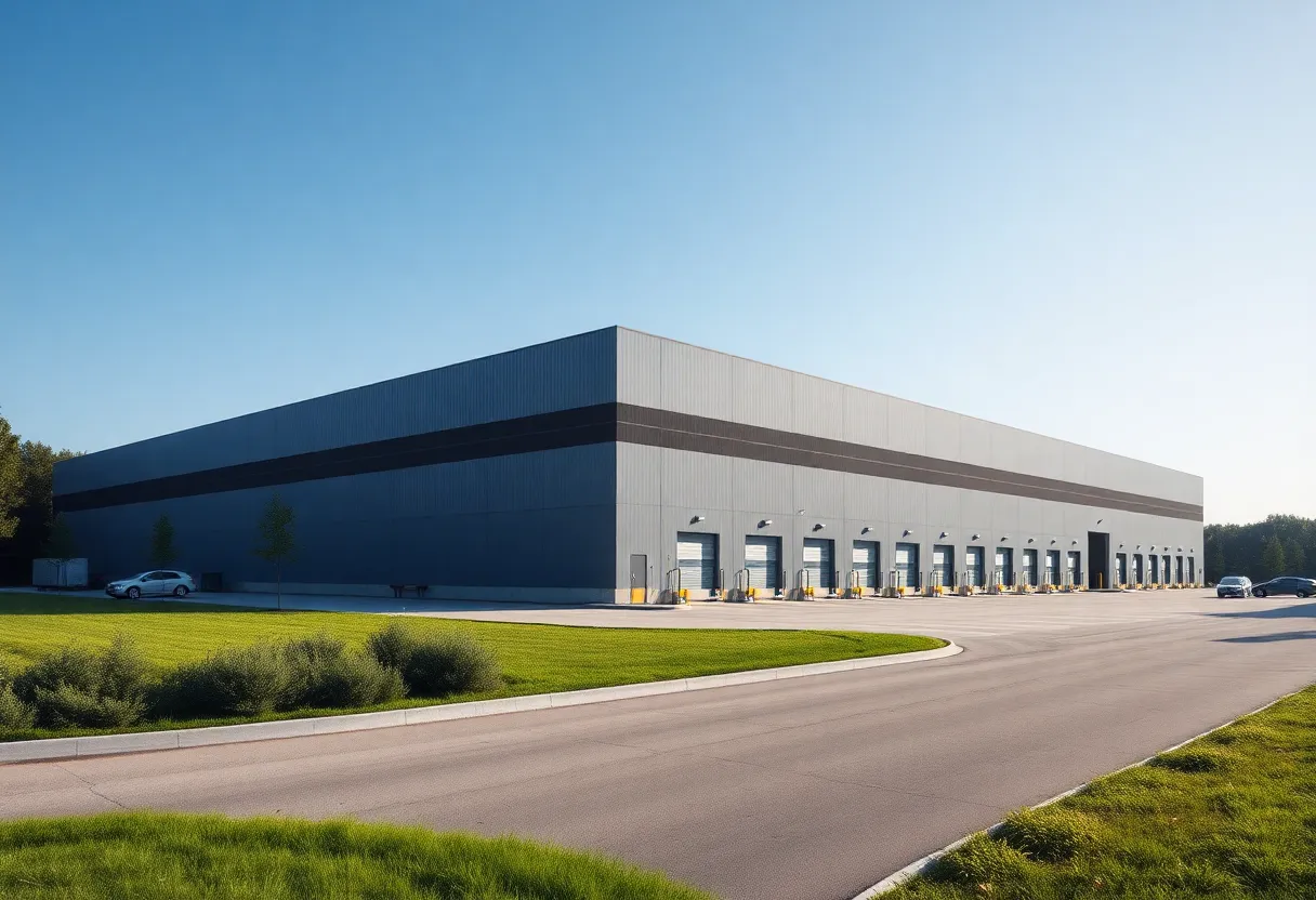 Industrial warehouse distribution facility Rise at Loop 410