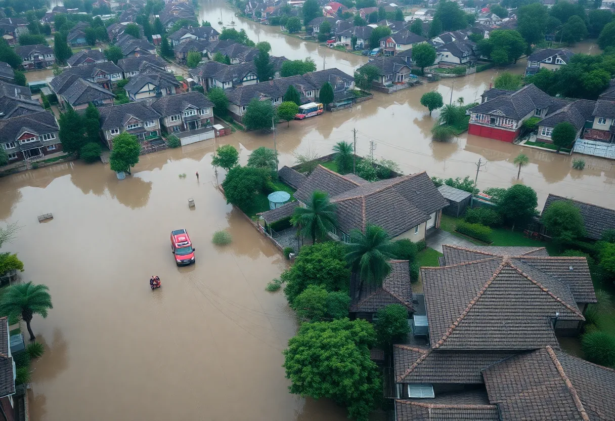 Emergency crews responding to flooding in San Antonio