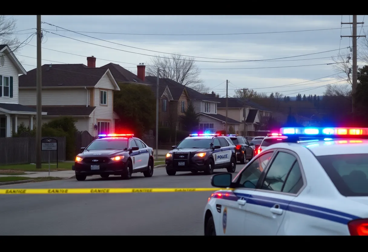 Law enforcement at a standoff in San Antonio