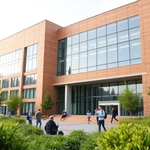 Rendering of the new training facility at Texas A&M San Antonio