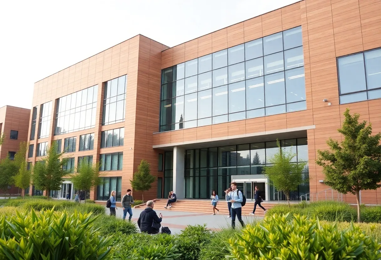 Rendering of the new training facility at Texas A&M San Antonio