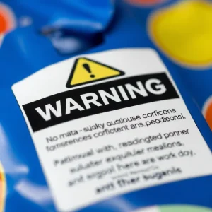 Texas Food Safety Warning Label