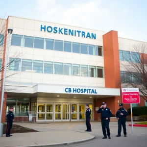 Baptist Medical Center San Antonio with security presence