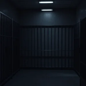 An empty jail cell representing inmate safety concerns.