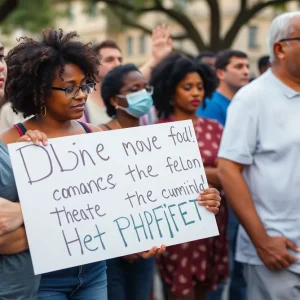 Community members gathering in San Antonio to support each other after flood tragedy