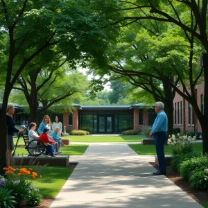 Serene educational setting in honor of Dr. Constanzo