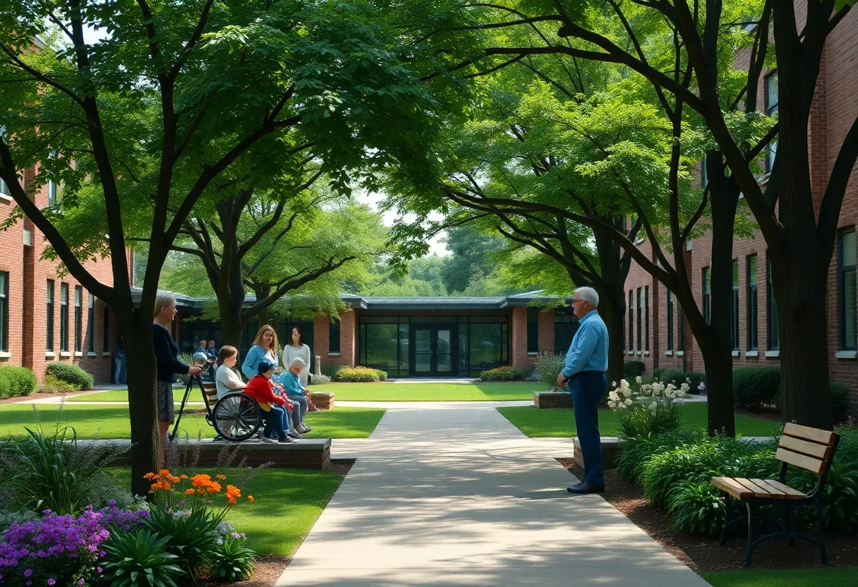 Serene educational setting in honor of Dr. Constanzo