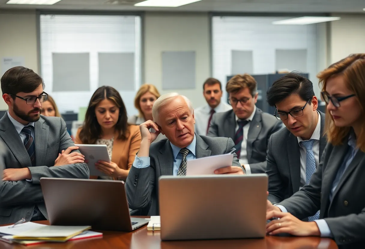 Federal employees expressing concerns over layoffs