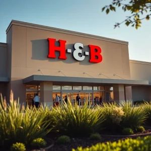Exterior view of the new H-E-B store in College Park, San Antonio