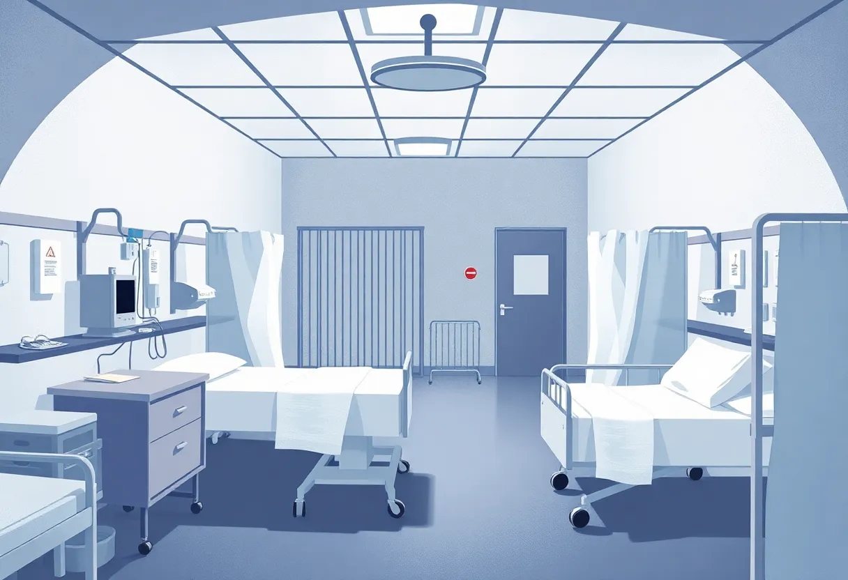 Healthcare in immigration detention facility