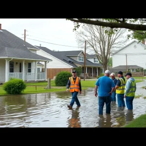 Community recovery effort after floods in Kerrville, Texas
