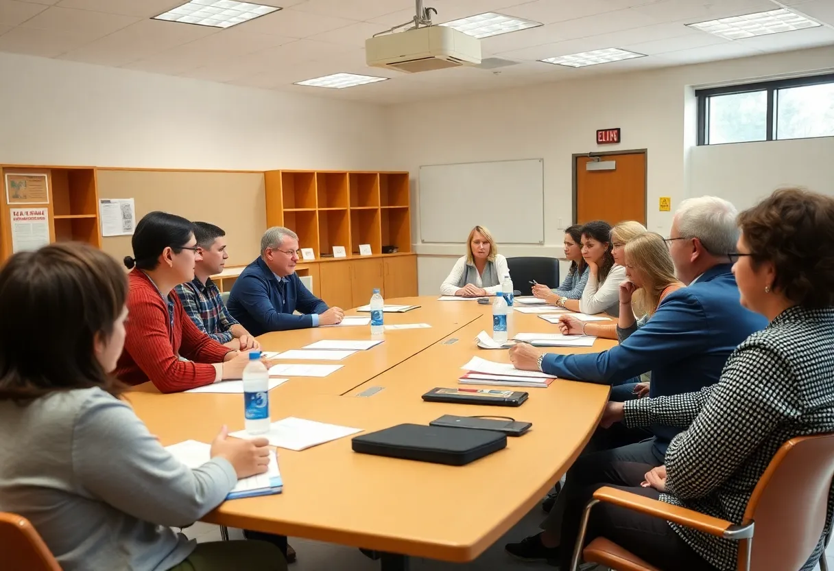 Community members at Killeen ISD board meeting