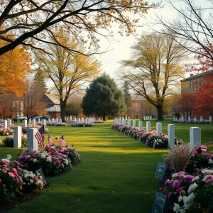 Memorial scene representing the legacy of Richard Hoppstetter II