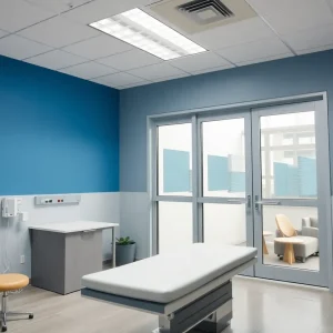 Healthcare facility for opioid treatment